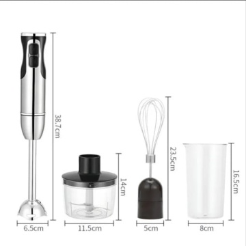 Blender Raf R3006, 1600W, 500ml + 600ml, negru-arginti - Img 4