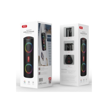 Boxa portabila 10W, XO F43, Bluetooth 5.2, TF card, AUX si regim FM, iluminare RGB, negru - Img 3