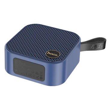 Boxa portabila 5W, Hoco HC22, Bluetooth 5.2, 5W, TWS, TF card, USB, albastru - Img 3