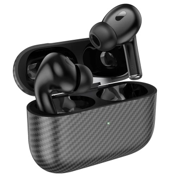 Casti Wireless Hoco EW47 Plus, Ear Buds, BT 5.3, In-Ear, 200h Stand-By Carbon Design, 350mAh, negru - Img 1