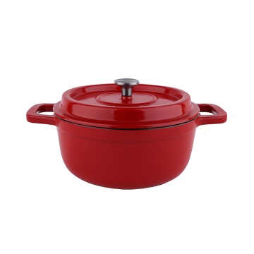 Cratita Zilan ZLN0958, 24 cm, 2.1L, fier turnat sub presiune, 7 straturi, compatibila inductie, cuptor si masina de spalat vase