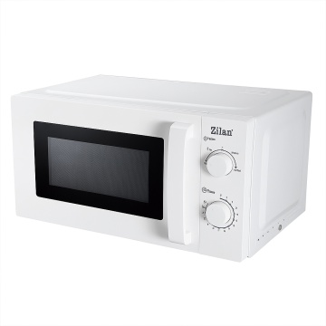 Cuptor cu microunde Zilan ZLN4667, 20 L, 600 W, 5 trepte putere, functie dezghetare, timer 35 min, alb