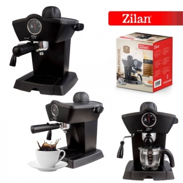 Espressor manual Zilan ZLN2854 – 800W, 3.5 bar, 240ml, termometru frontal, negru - Img 5