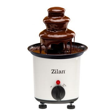 Fantana de ciocolata ZILAN ZLN2144 – 30W, Capacitate 200ml, Plastic premium, alb