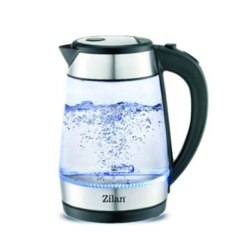 Fierbator de apa Zilan ZLN3963 – 1.7L, 2200W, iluminare LED, sticla inox - Img 4