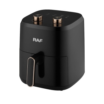 Friteuza cu aer cald Raf R5237B 4,8L, gatit fara ulei, neagra - Img 1