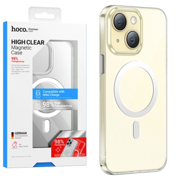 Husa iPhone 15 Hoco AS4, MagSafe, antidrop, ultraclear, protectie premium - Img 4