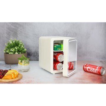 Mini frigider Zilan ZLN1160 pentru make up, 4L, 36W, racire si incalzire, oglinda LED, portabil, alb - Img 6