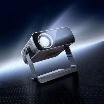 Proiector Smart Hoco DT5, Full HD 1080p, Android Sync, focus reglabil, metal, gri - Img 3