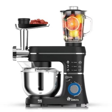 Robot de bucătărie Raf R6676B – 1400W, bol inox 4,5L și accesorii multifuncționale - Img 5