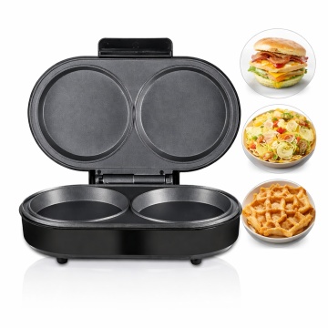 Sandwich Maker Multifunctional, Raf R245, 850W, Suprafata Antiaderenta Negru
