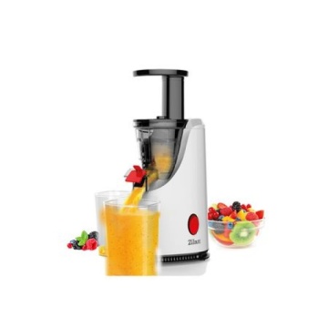 Storcator fructe si legume cu melc Zilan ZLN4014 – 200W, 58–65 RPM, 2 recipiente 600ml, functie Reverse, alb - Img 2