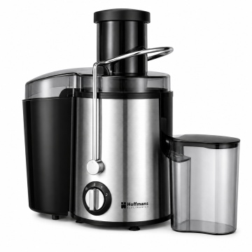 Storcator fructe și legume Hoffmans HM-622, 1200W, 2 viteze, Recipient suc 350ml, Tub inox, Sistem siguranța, Ușor de curățat