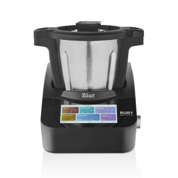 Zilan Robot de bucatarie ZLN9341 RUBY Thermorobot, 1700 W, 4.7 L, ecran TFT 7”, 18 functii, WiFi, aplicatie mobila - Img 3