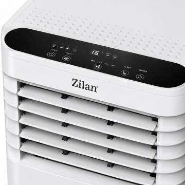 Aer conditionat portabil Zilan ZLN7101, 9000 BTU, 3 in 1 racire dezumidificare ventilatie, timer, alb - Img 3