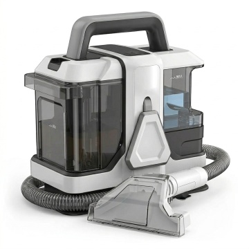 Aspirator cu Spalare Hoffmans HM-9088, Spot Cleaner 800W, Aspiratie 16kPa, Curatare Profunda, Gri - Img 7