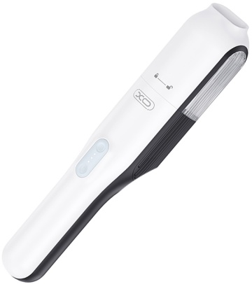 Aspirator portabil auto/casa XO CZ020, 5000mAh, 65W, 6700Pa, Type-C, filtru, accesorii incluse, alb