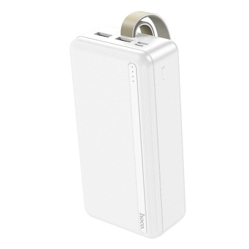 Baterie externa 30.000mAh, Hoco J91B, 2xUSB-A, incarcare rapida, alb - Img 3