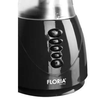 Blender FLORIA ZLN3080 – 300W, Vas plastic 1.5L, 3 viteze, Functie Pulse, negru - Img 2