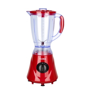 Blender Floria ZLN7917 – 300W, 1.6L, 3 viteze, lame inox, rosu