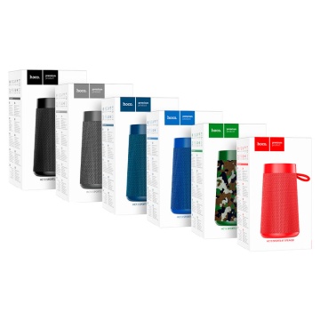 Boxa portabila 5W, Hoco HC13, Bluetooth 5.0, TWS, TF card, USB, albastru - Img 5