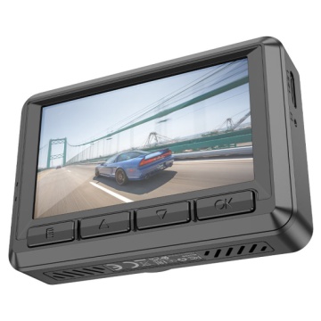 Camera de bord Hoco DV3, video Dual Channel, LCD HD 2.45", acumulator 200mAh, cablu Back 5.5m, TF Card, Multilanguage, negru - Img 4