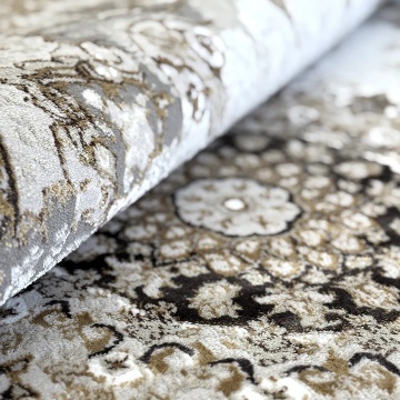 Covor Livario Granite Iran Lux Esfahan 6763 Bej Crem Persan - Img 5
