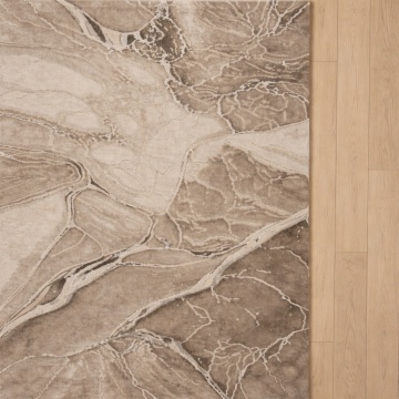 Covor Livario Imperial Effect Vulcan Beige Maro Lux 2450 g/m² - Img 4