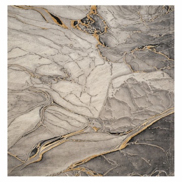 Covor Livario Imperial Effect Vulcan Grey Gold Soft Lux 2450 g/m² - Img 3