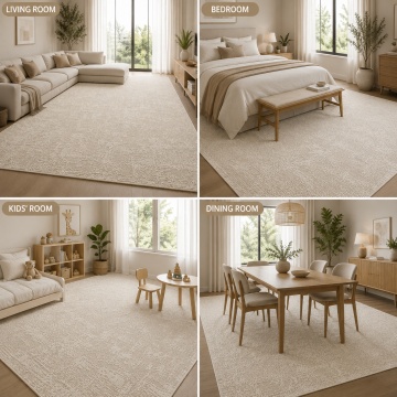 Covor Premium Livario Premium Stone - CREAM BEIGE - Img 7