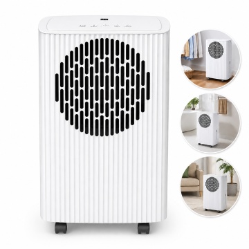Dezumidificator aer Zilan ZLN1061, 10L/24h, timer, humidistat reglabil, display LED, 205W, alb - Img 8
