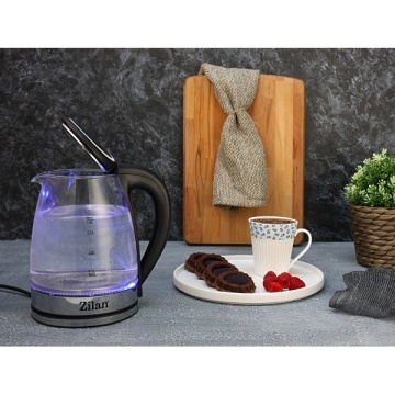 Fierbator electric Zilan ZLN8115 – 1.8L, 1800W, transparent, oprire automata/manuala - Img 5