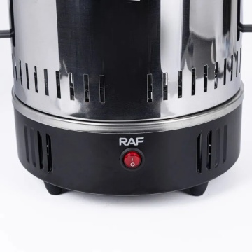 Gratar electric Raf R8619 1200W pentru 8 frigarii, negru - Img 6