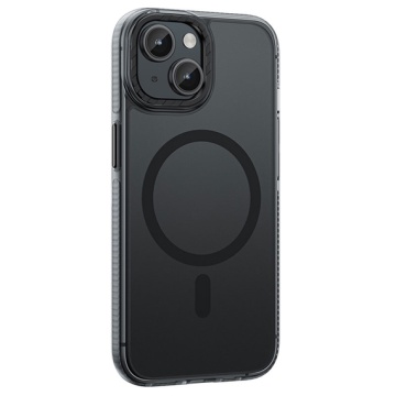 Husa iPhone 15 Plus Hoco AS2, MagSafe, GripEdge, protectie premium, negru mat - Img 1