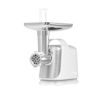 Masina de tocat carne Floria ZLN7966 – 1300W, 2 site, functie revers, lama inox, alb