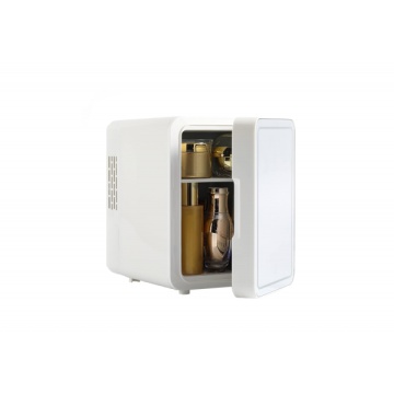 Mini frigider Zilan ZLN1160 pentru make up, 4L, 36W, racire si incalzire, oglinda LED, portabil, alb - Img 3