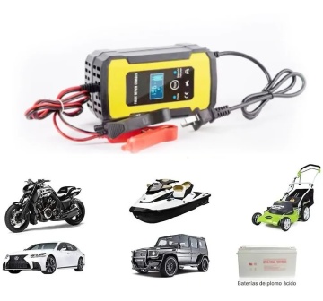 Redresor auto inteligent 12V/6A, regenerare si desulfatare, afisaj digital, protectii multiple, incarcare automata, compact - Img 3