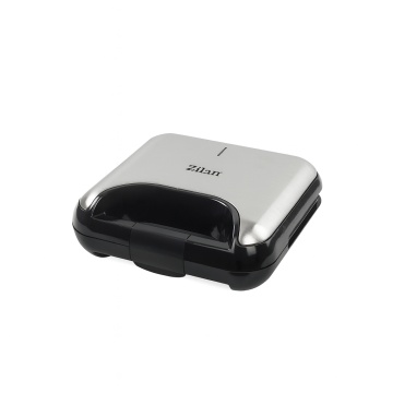 Sandwich-maker 5 in 1 ZILAN ZLN3932 – 800W, Placi detasabile Grill, Waffle, Triunghi, Nuci, Negru/Inox