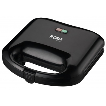 Sandwich maker Floria ZLN-4304, negru, 750W, placi triunghi antiaderente, compact, indicator luminos - Img 2