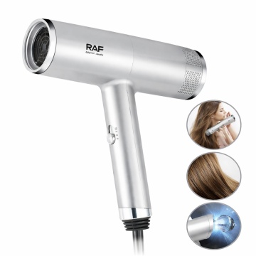 Uscator de Par Profesional Raf R474 cu Ioni Negativi 1600W, Design Compact