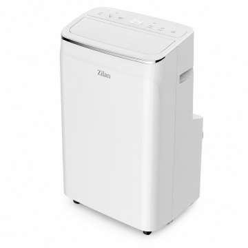 Aer conditionat mobil Zilan ZLN1054, 12000 BTU, 3 in 1 racire dezumidificare ventilatie, WiFi, telecomanda, alb