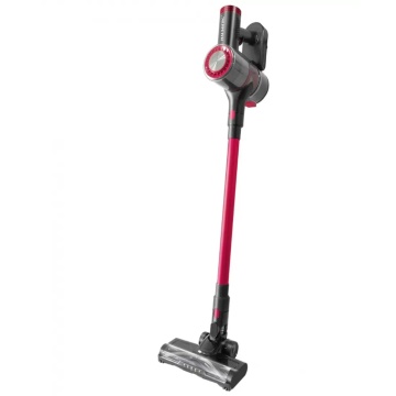 Aspirator vertical 2 in 1 Hausberg HB-2033GR, 900W, Turbo brush, 2 viteze, fara sac, filtru HEPA, 0.7L, gri/rosu - Img 1