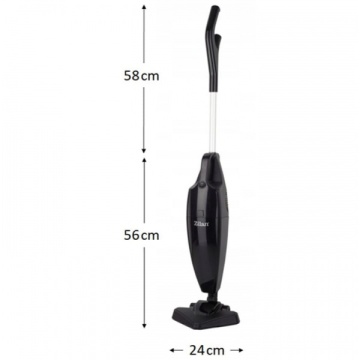 Aspirator vertical Zilan ZLN1235, 800W, fara sac, 2L, maner detasabil, talpa triunghiulara, cablu 5m, negru - Img 2