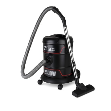 Aspirator Zilan ZLN2006, 2400W, fara sac, 21L, functie suflare, tub telescopic, filtru lavabil, cablu 5m, negru - Img 1