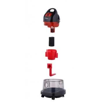Aspirator Zilan ZLN8945, 2000W, filtrare cu apa si uscata, 8L, motor din cupru, rosu - Img 3