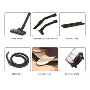 Aspirator Zilan ZLN8945, 2000W, filtrare prin apa si uscata, 8L, motor cupru, accesorii incluse, purificator aer, rosu - Img 3