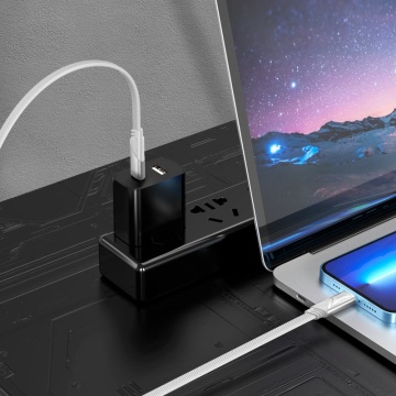 Cablu USB-A la Lightning, Hoco U119, 2.4A, Flat, 1.2m, negru - Img 3