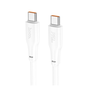 Cablu USB-C la USB-C, Hoco X93, PD60W, QC3.0, 2m, alb - Img 3