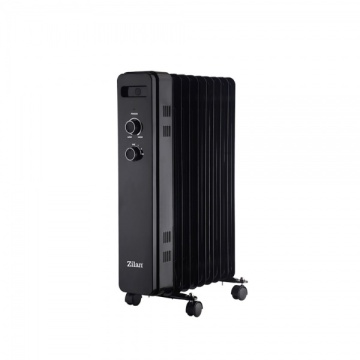 Calorifer electric Zilan ZLN8443, 2000W, 9 elementi, negru