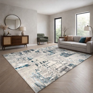 Covor Livario Antic New Home Gri Turcoaz